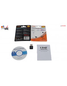 Adattatore USB WLAN - 2.4GHz LinQ UW300M 2