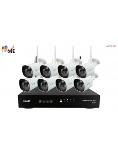 NVR KIT +8 CCD 1Mpx LinQ NVR-1808