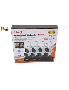 NVR KIT +8 CCD 1Mpx LinQ NVR-1808 2