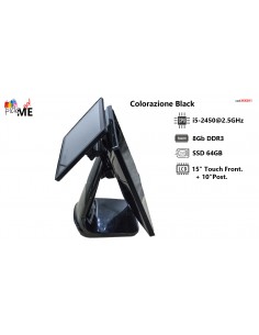 PC All in One - Sistema Touch per Cassa Doppio Monitor 2